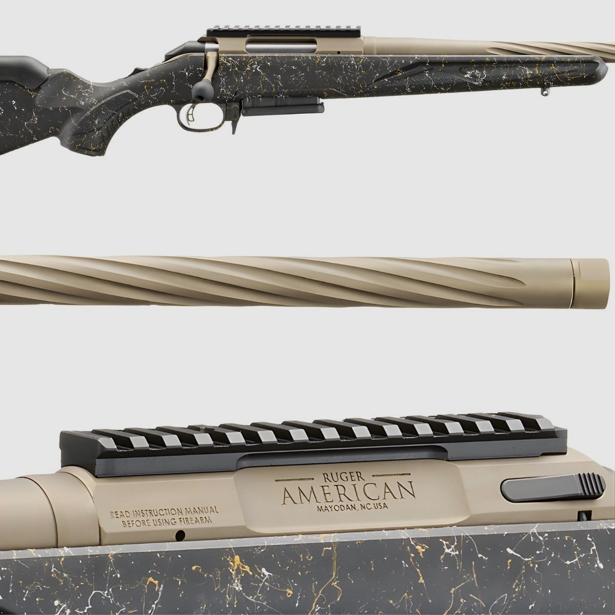 Ruger American Rifle Gen. 2 Prairie – .300Win Mag - 56900, immagine 12 di 16