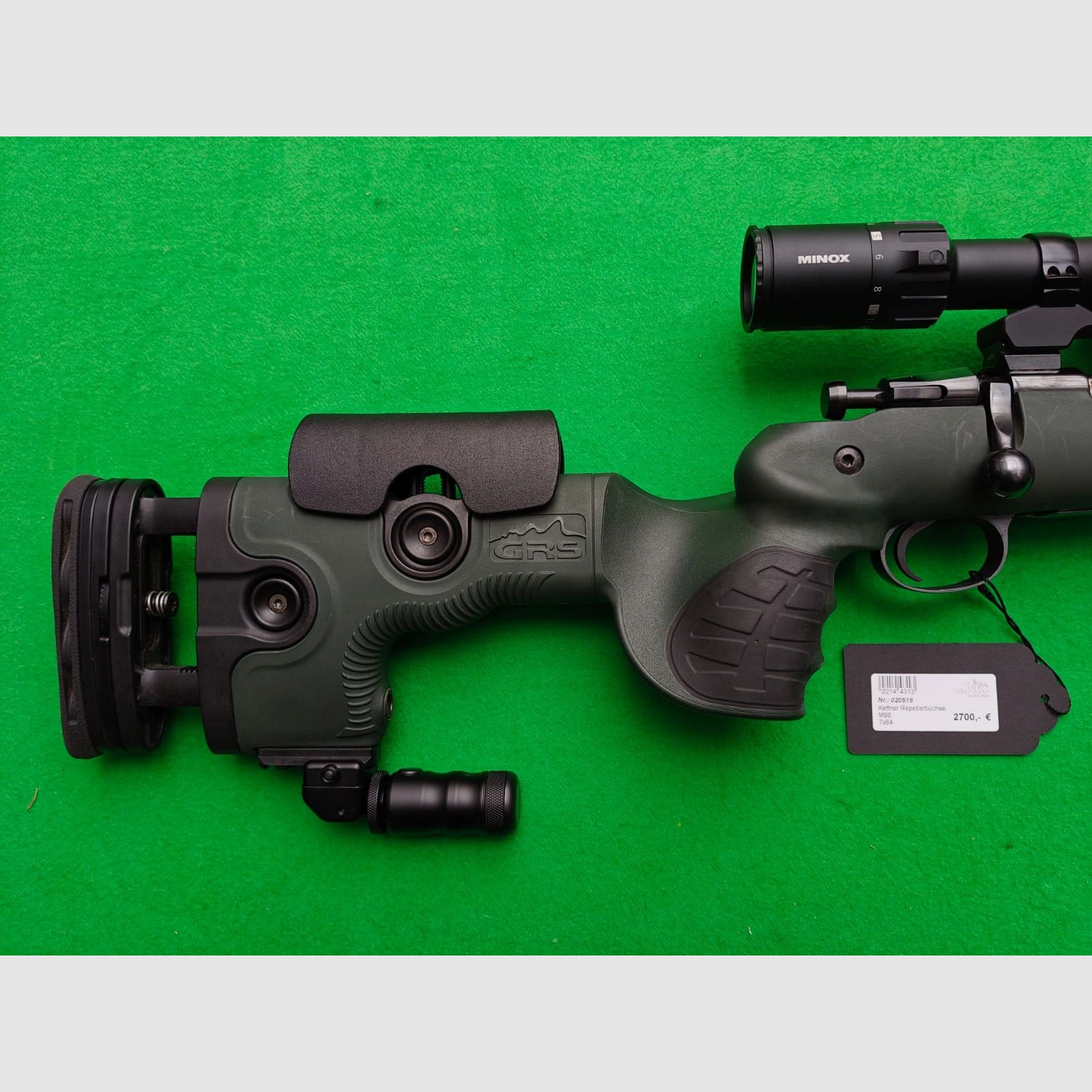 Kettner M98 GRS stock 7x64 hand lever!