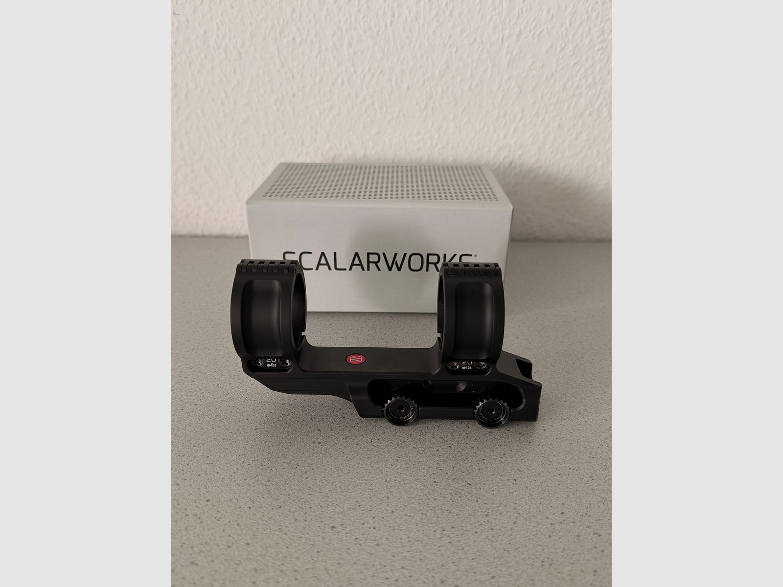 Scalarworks LEAP/09 34mm Schnellspannmontagen mit Vorlage 1.57