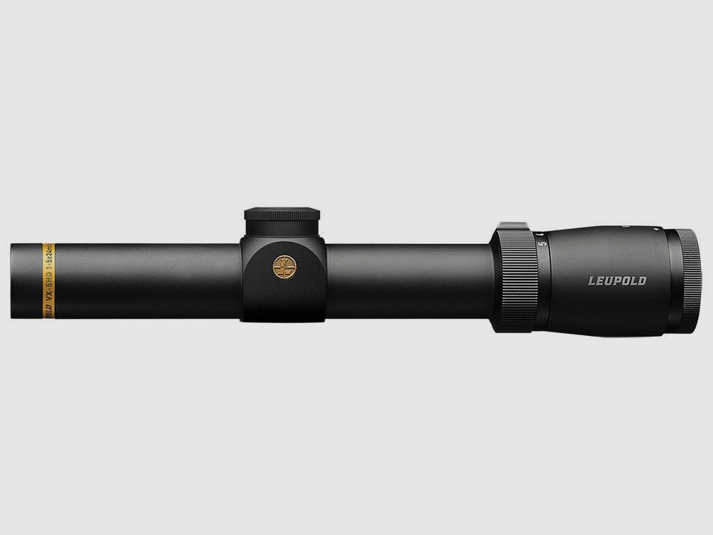 Leupold VX-5HD 1-5x24mm Metric, FireDot4 Fine matte black
