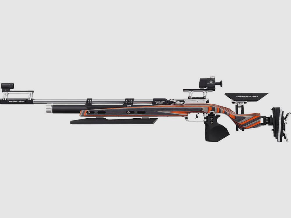 Feinwerkbau 900 W Benchrest Laminated Orange — Right, image 4 of 4