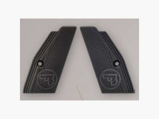 Okładziny chwytu CZ TS & SP-01 aluminium czarne 1 para krótka