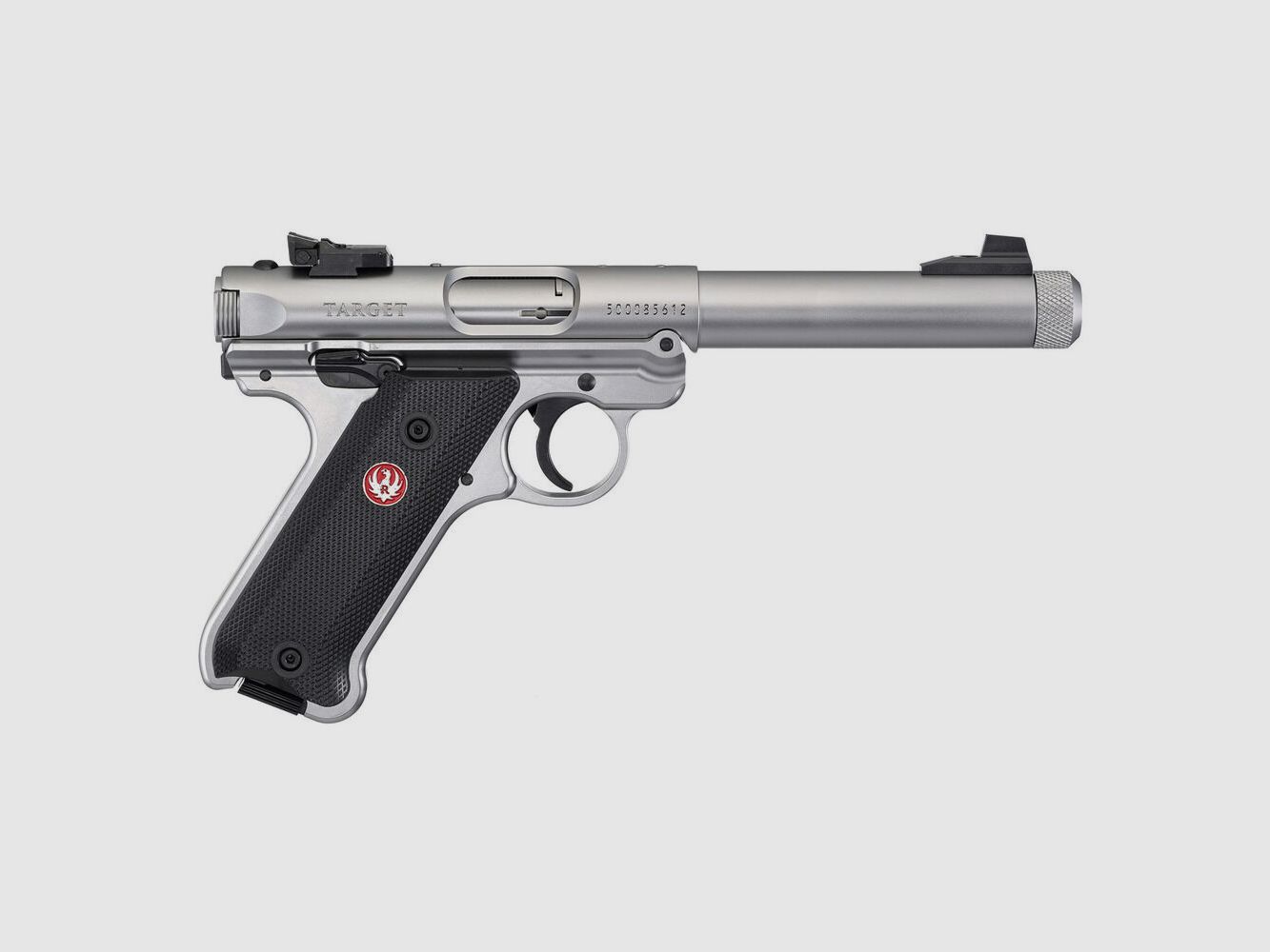Ruger MARK IV TARGET .22 LR 5,5"/13,98CM SATINERENDE RVS