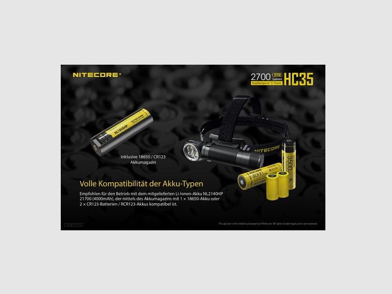 Nitecore HC35