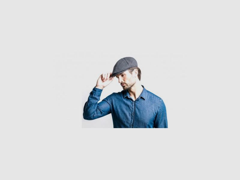 MCS graue Wollmütze