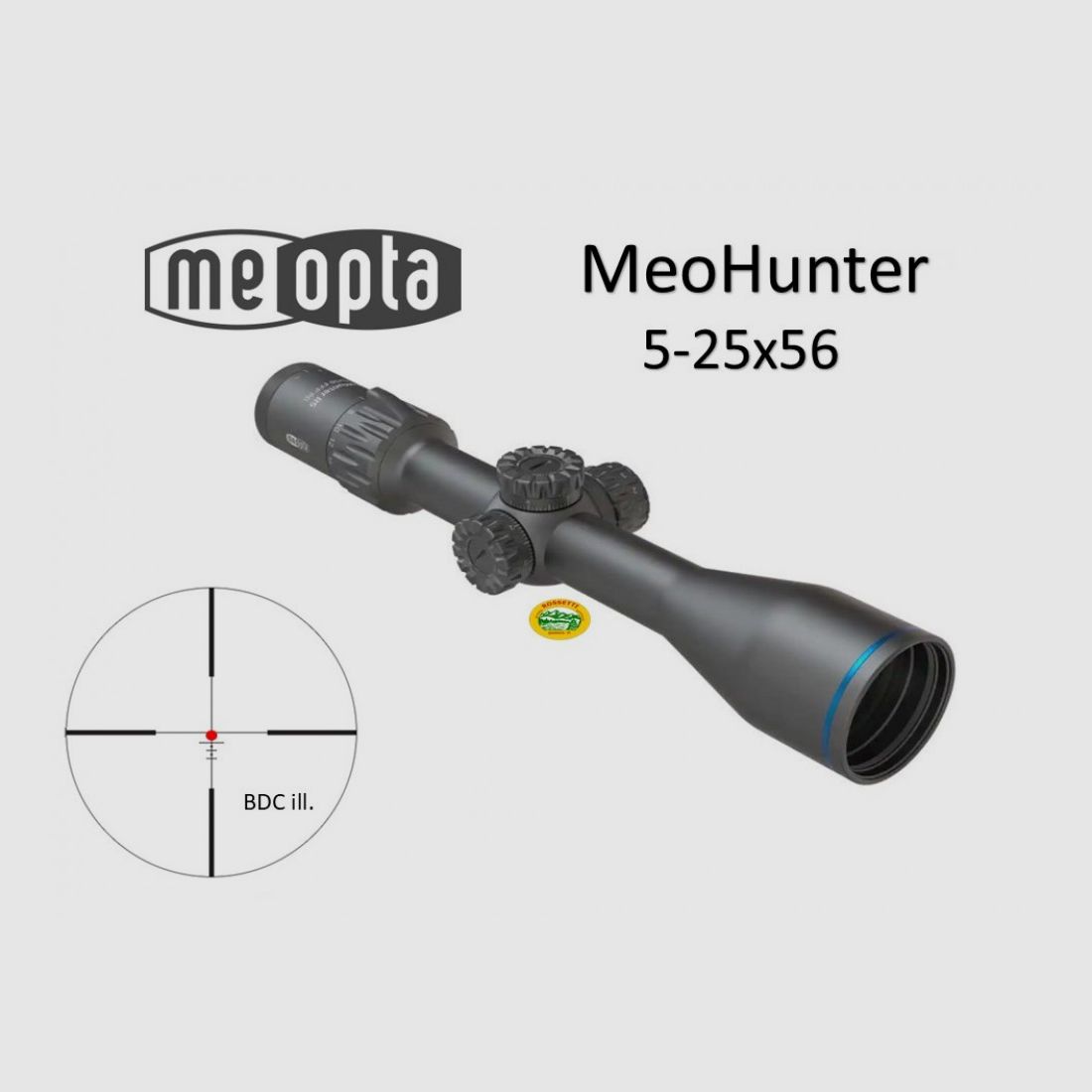 MEOPTA MEOHUNTER R5 5-25x56 FFP RD ret.BDC3 beleuchtet