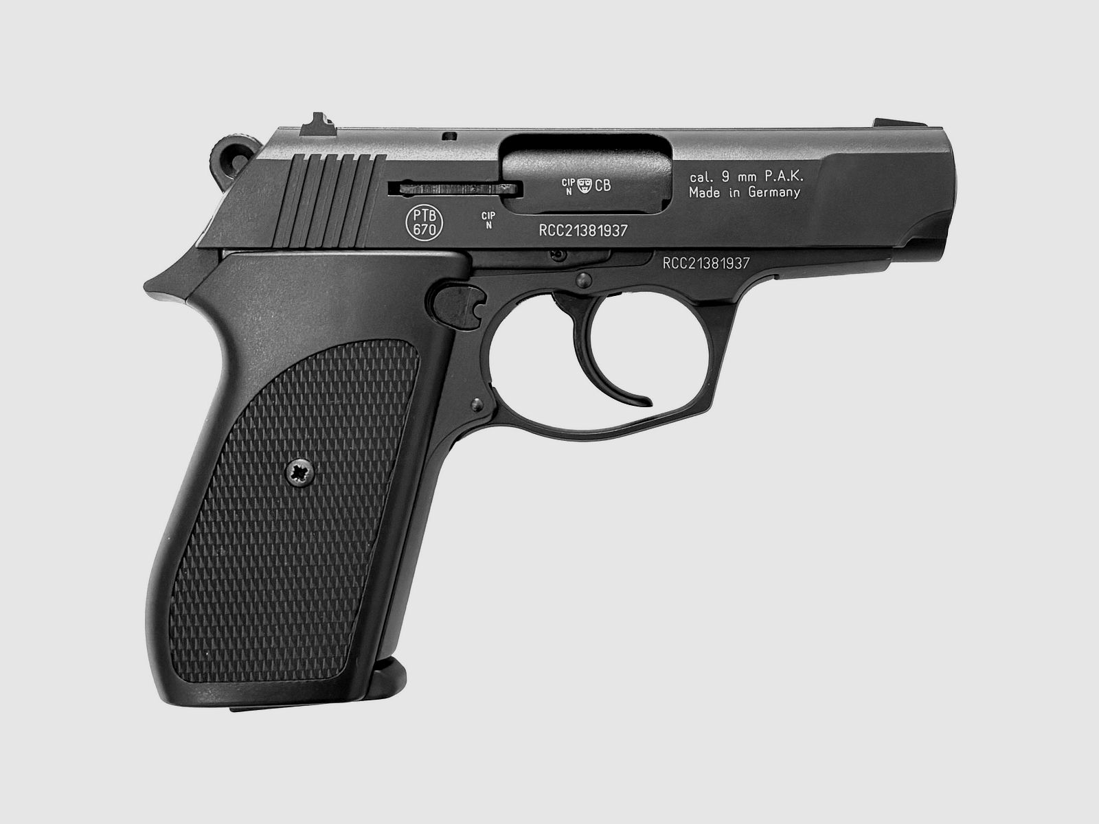 Pistolet d'alarme Röhm RG 88 9mm P.A.K. Noir - NEUF