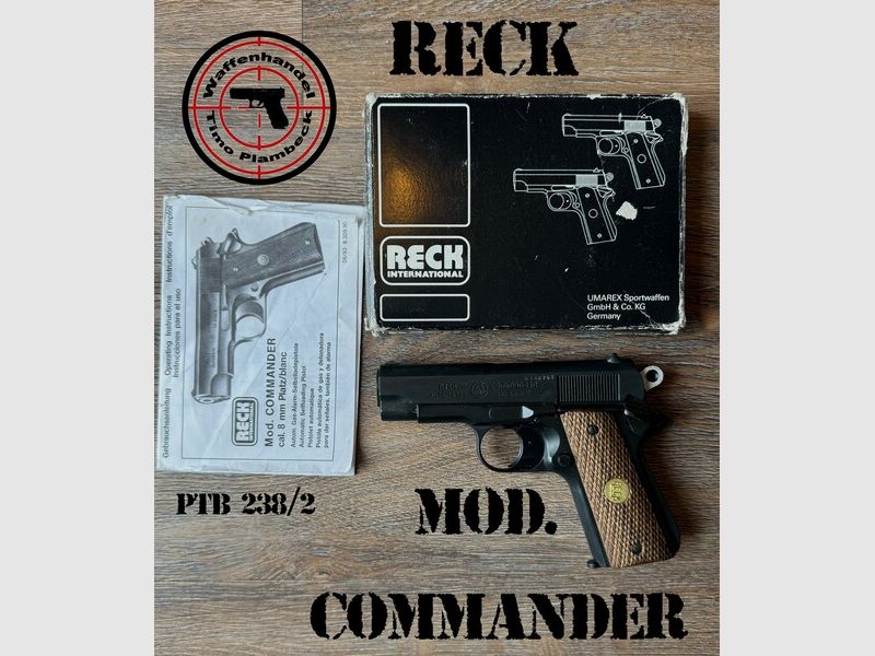 SRS-Sammlerwaffe: RECK Commander  im Kaliber 8mm