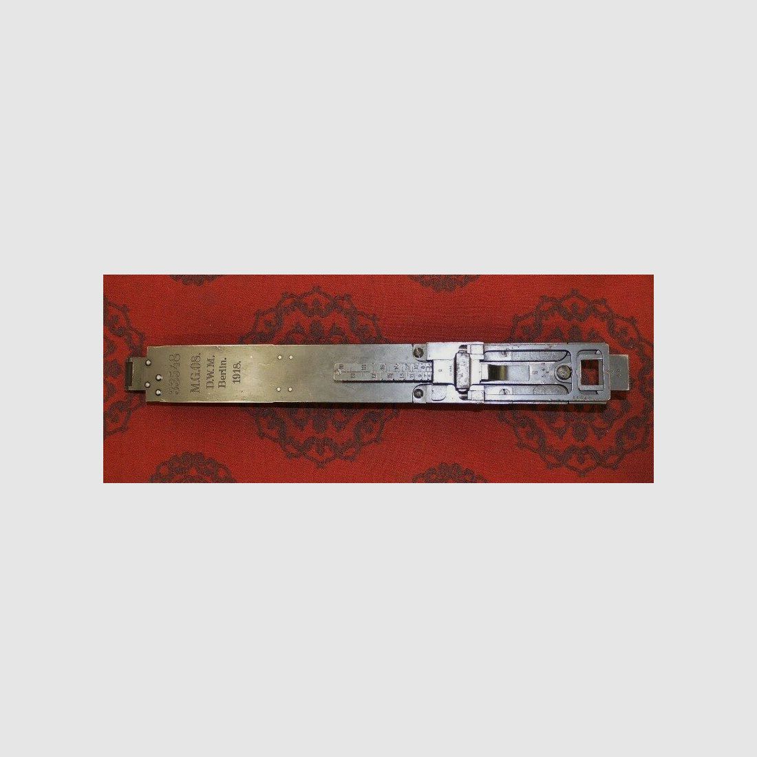 German weapons and ammunition casing cover MG08