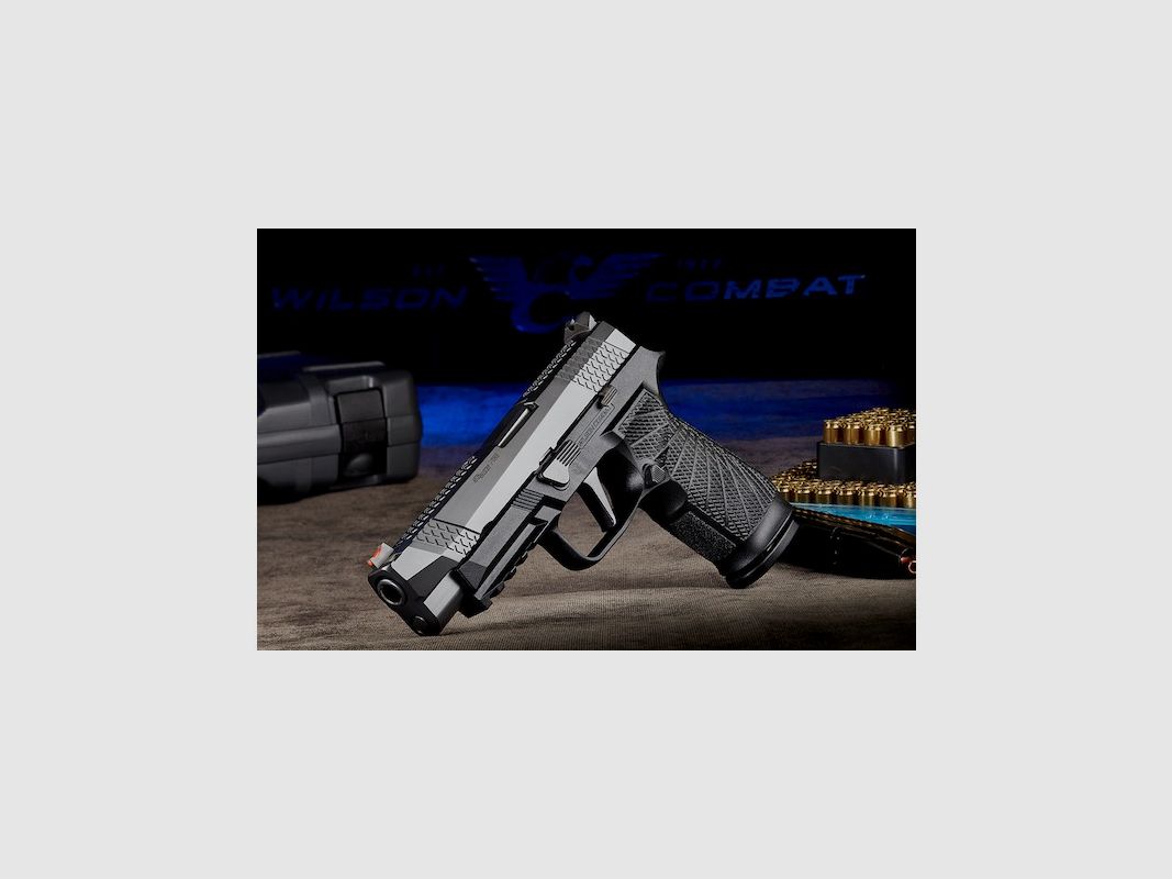 Wilson Combat/SIG SAUER P320 Full Size, cal. 9x19 - Nero, immagine 2 di 6