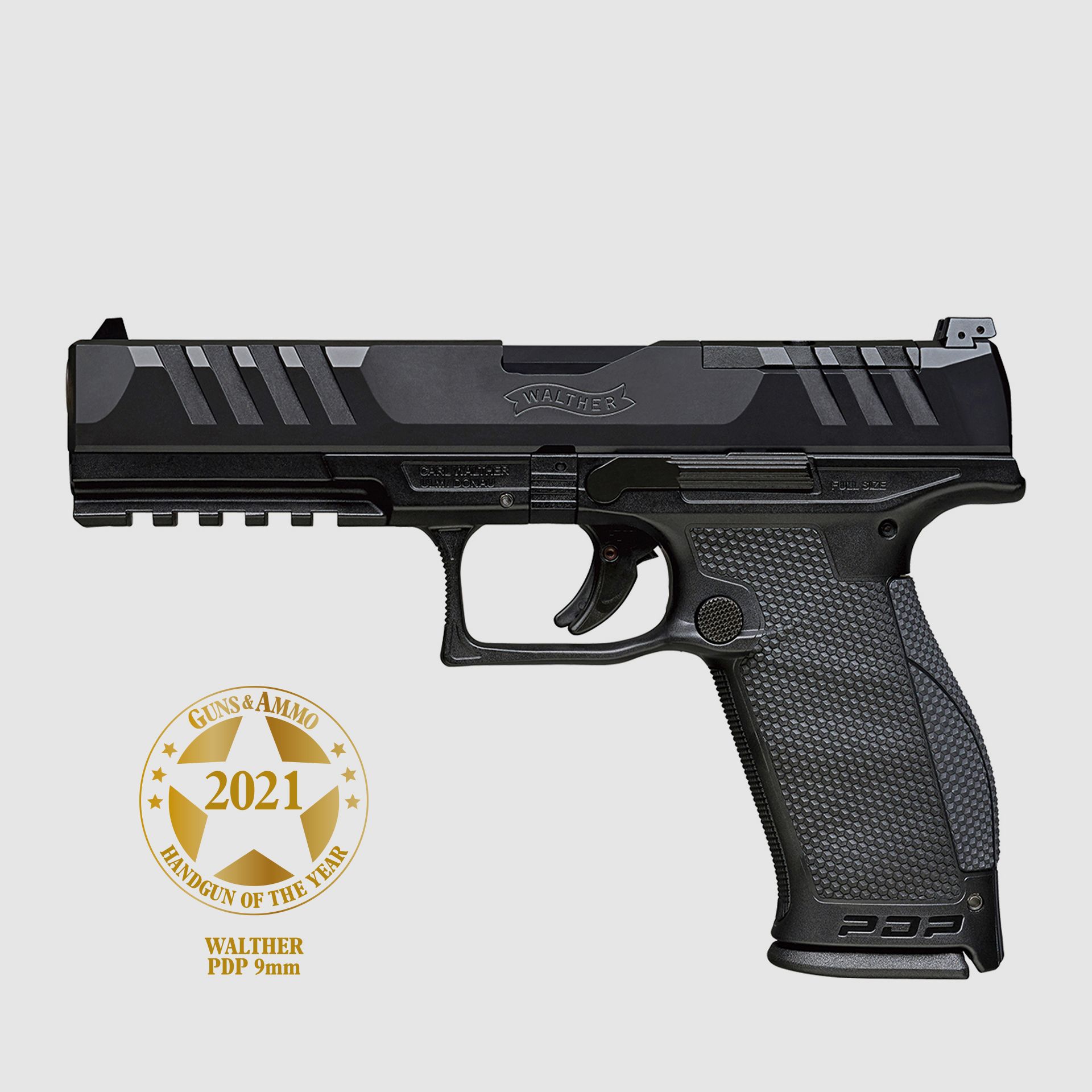 Walther Pistole PDP Full Size 5″ – 9 mm Para, Bild 1 von 2