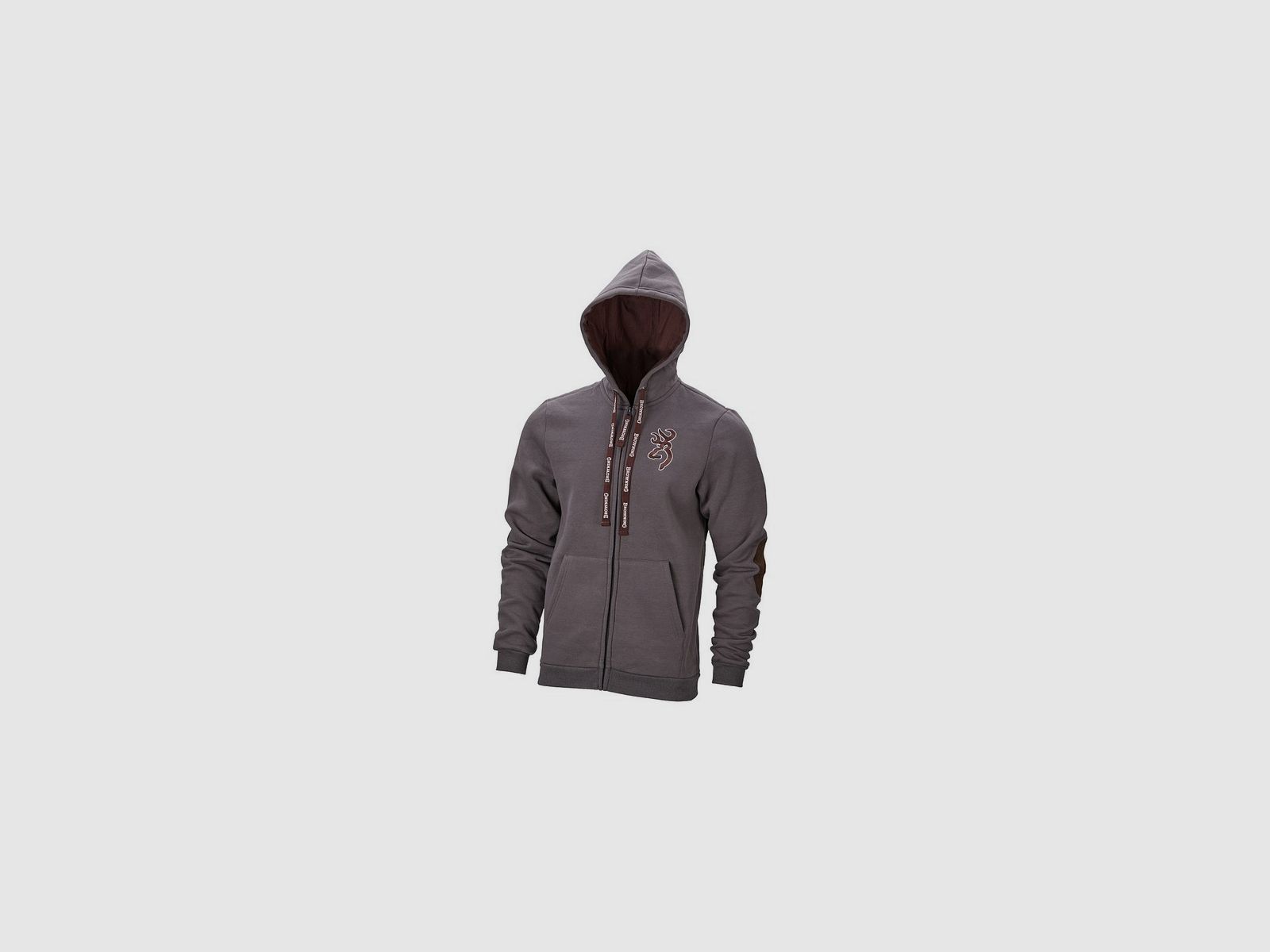 BROWNING SWEATSHIRT SNAPSHOT GRIGIO, immagine 1 di 2
