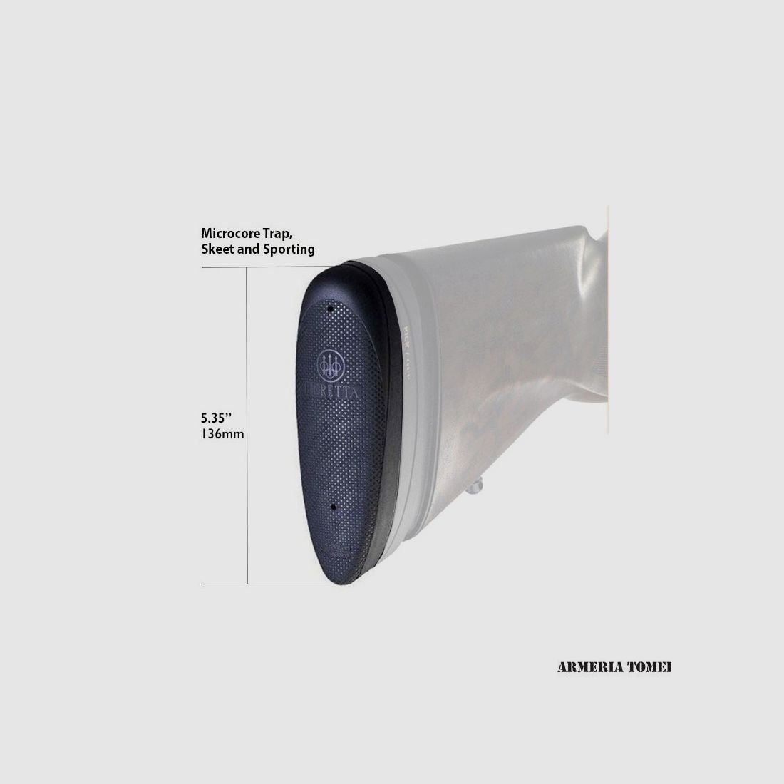 BERETTA – Recul en Microcore – Trap | 18cm 7.1″