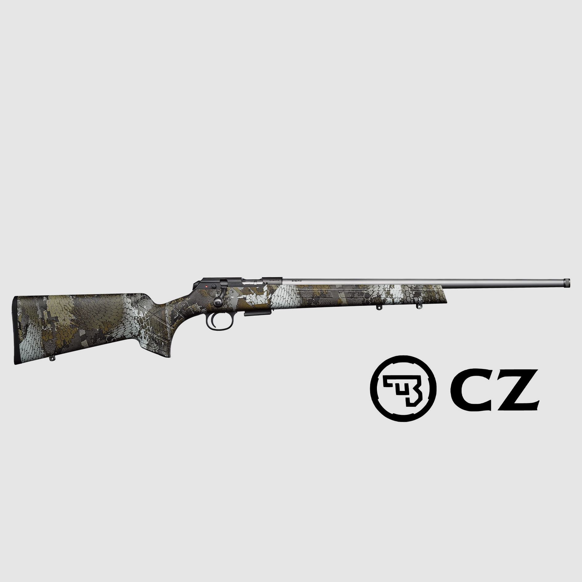 CZ457 CAMO STAINLESS 20", calibro .22lr || Fucile a ripetizione
