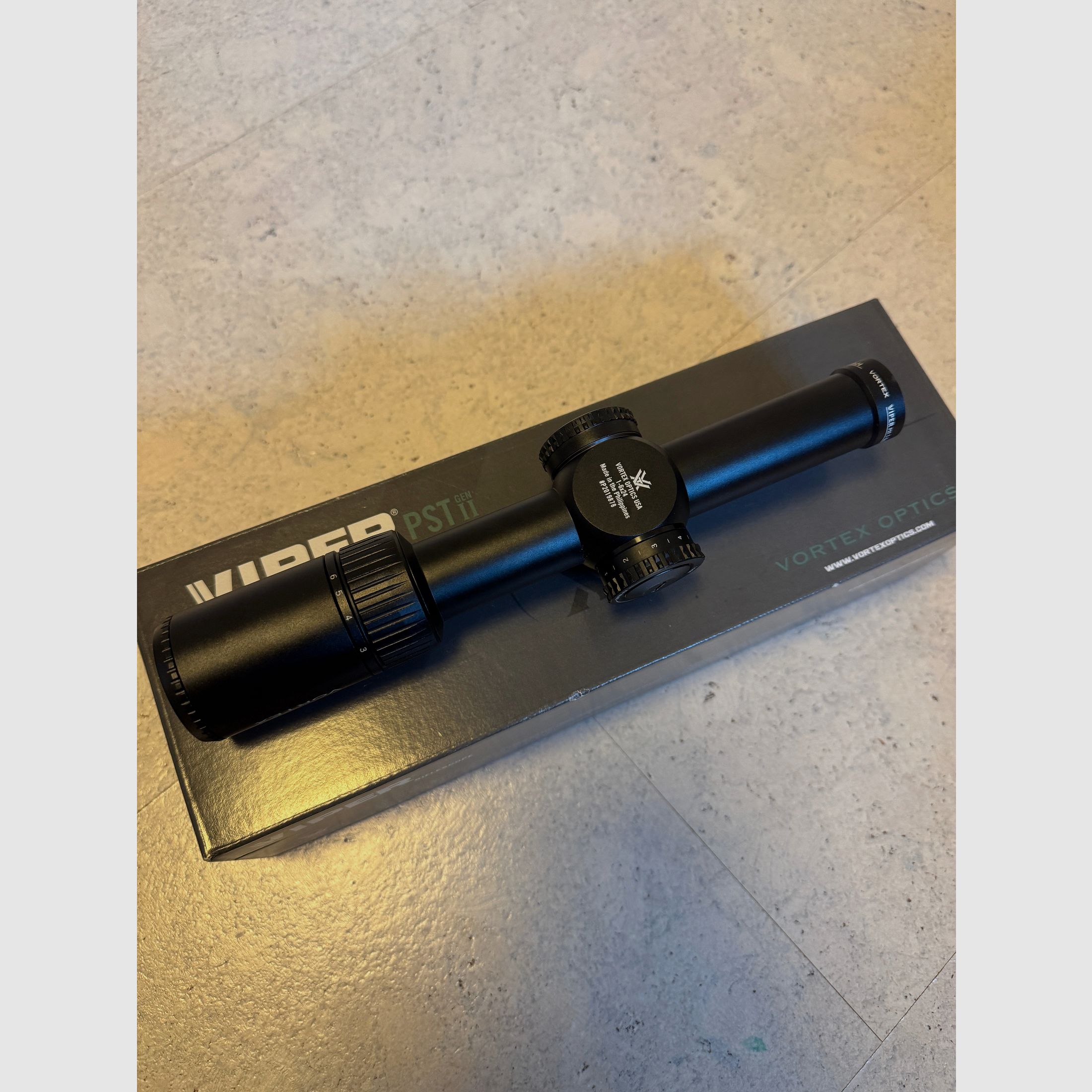 Vortex Viper PST Gen II 1-6x24 VMR-2 MRAD