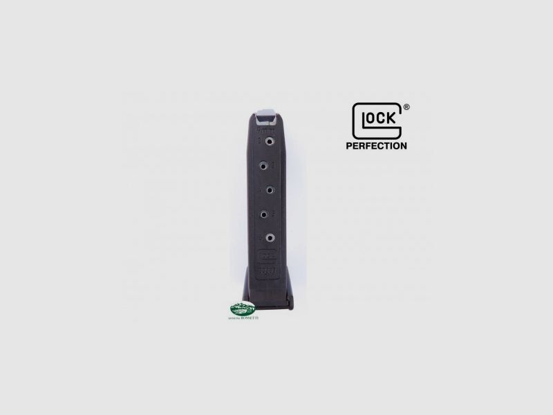 GLOCK Magazin für mod. 43 Kal. 9 mm + PRL 6 Schuss