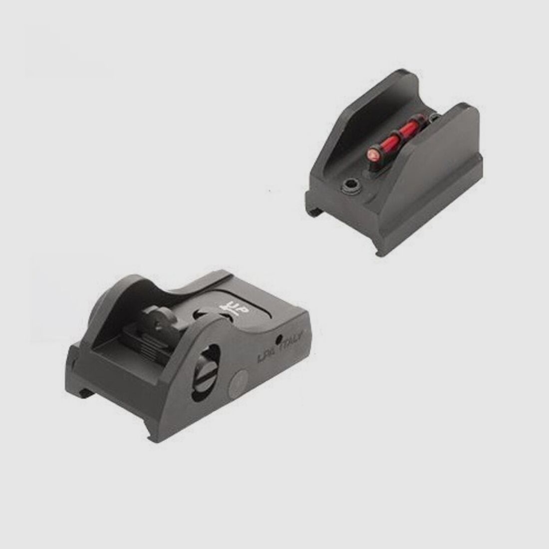 Set di mirini LPA STF Ghostring con fibra rossa