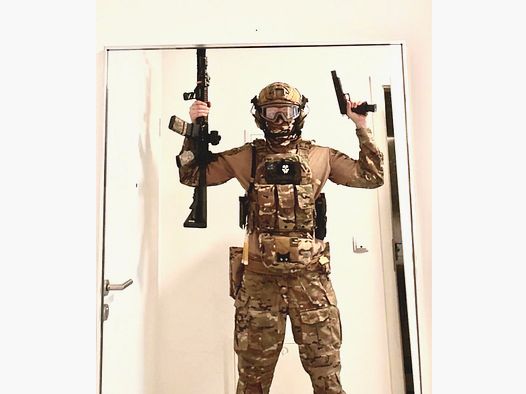 Gesamtes professionelles Airsoft Set 