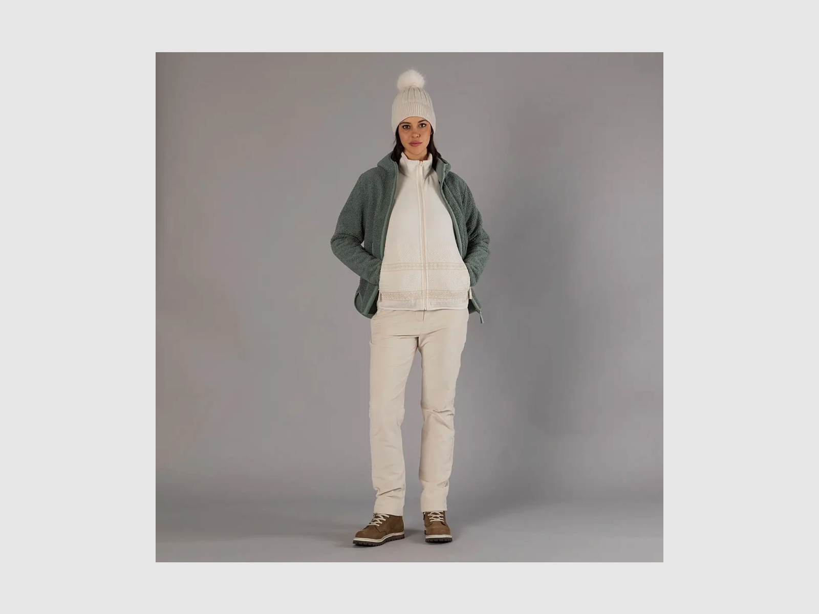 CMP Women's Polar Fleece Jacket Mineral