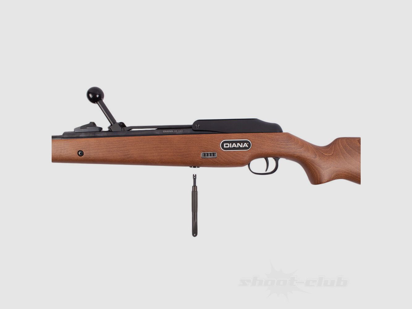 Diana Diana 30 Neo air rifle 4.4 mm BB wooden stock, image 4 of 5