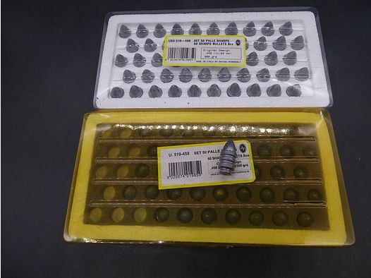 Davide Pedersoli Sharps Bullets .458 (11,63 mm) 380gr 91 sztuk Pedersoli Bullets .458