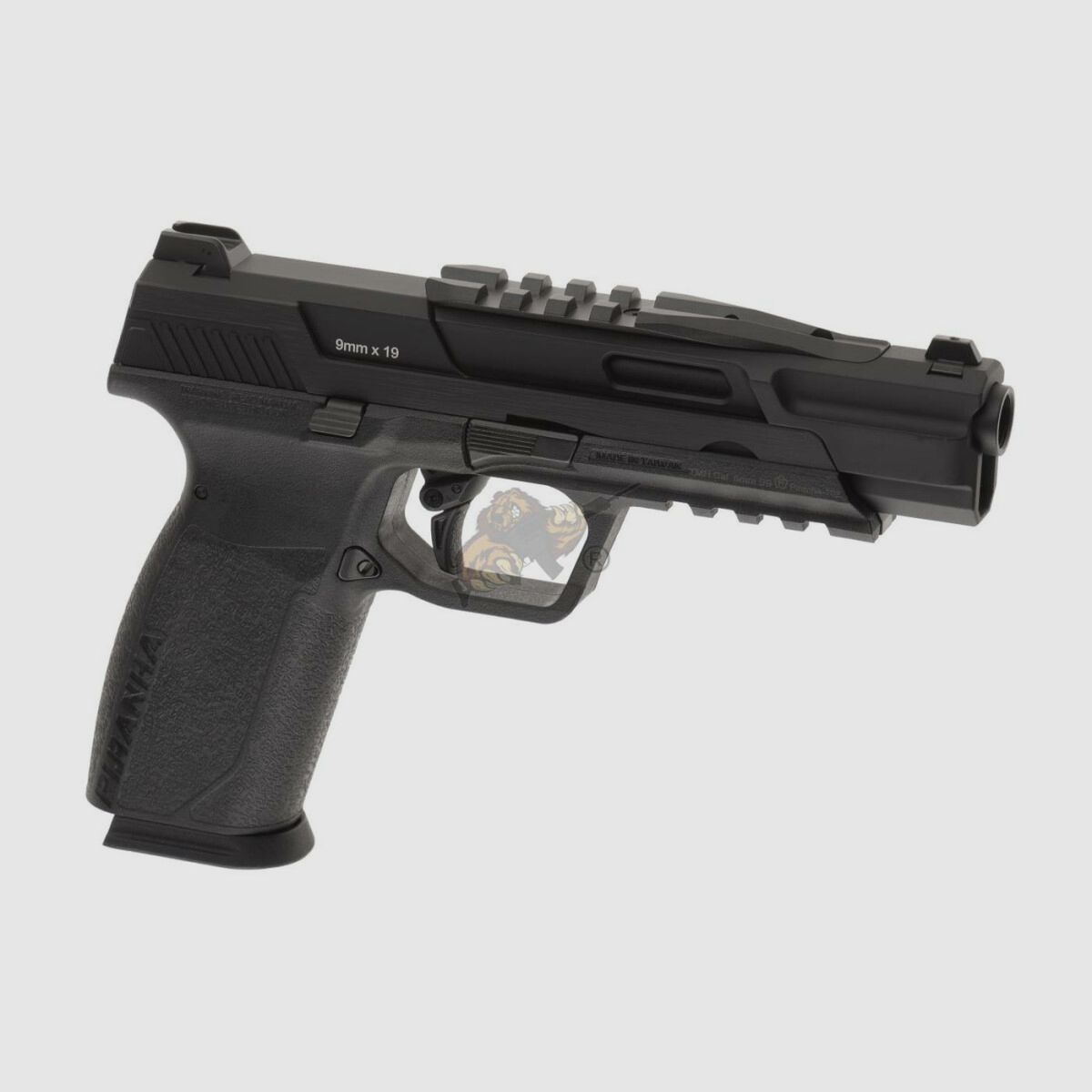 G&G Piranha TR GBB Airsoft Pistole in schwarz -F-