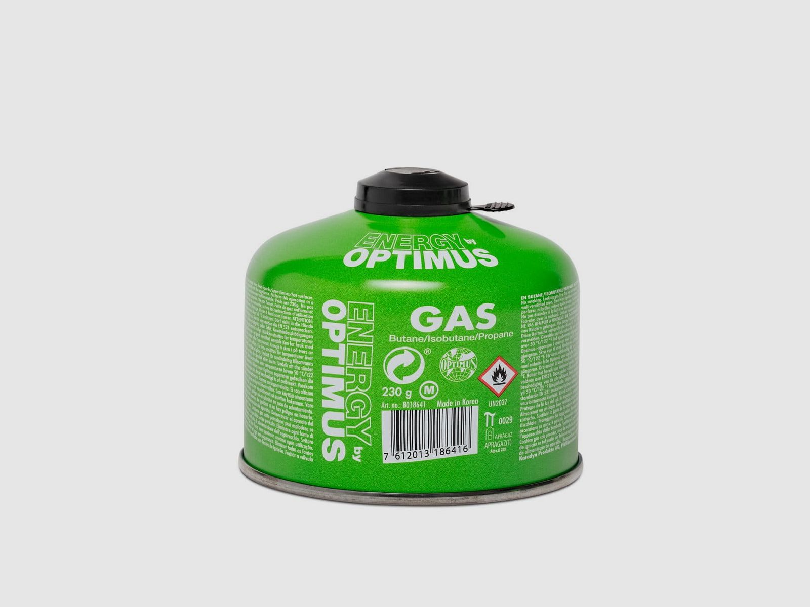 Optimus Gaskartusche 230 g grün