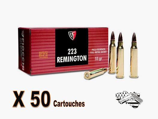 FIOCCHI kal. .223 Rem – FMJ – 55 gr. per 50