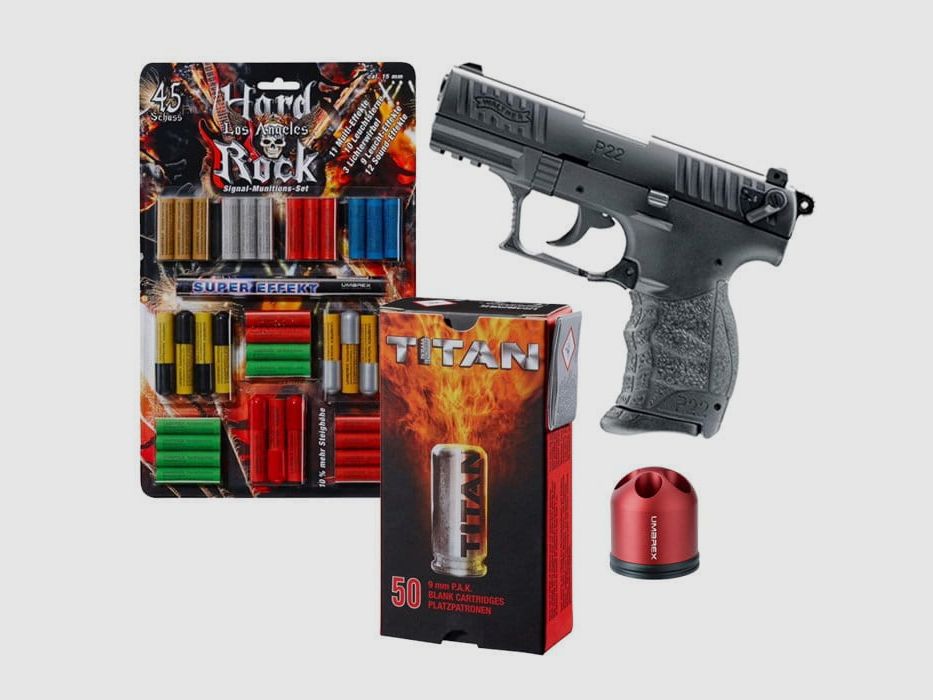 Pistola a salve Set di Capodanno 1