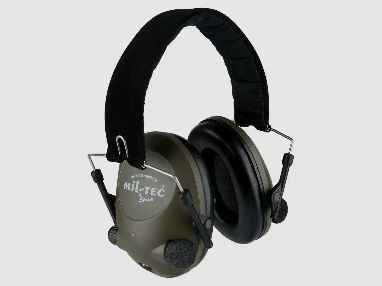Mil-Tec Protección Auditiva Electrónica - Negro