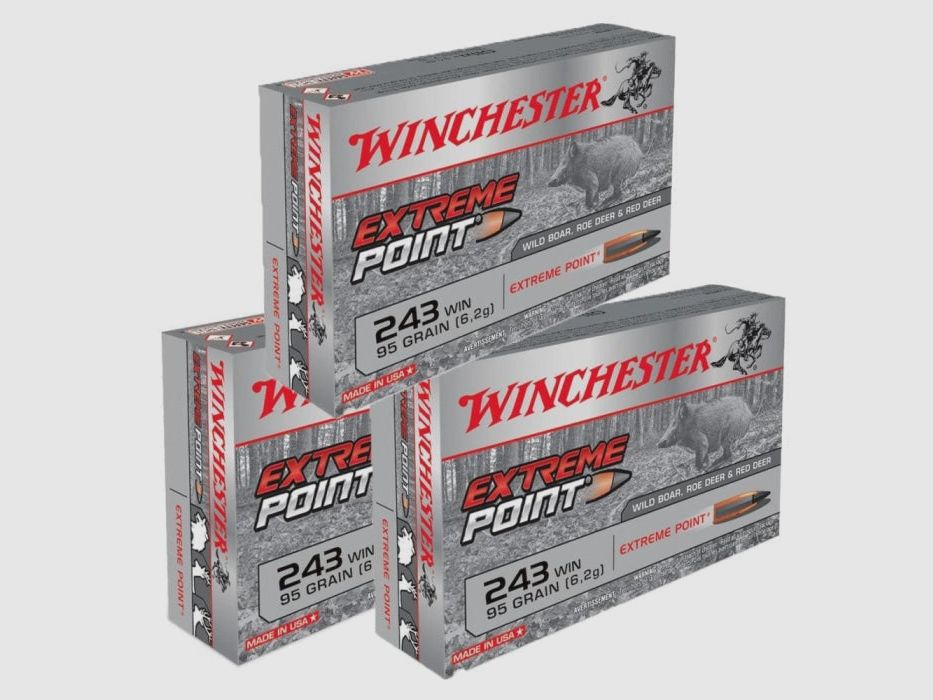 Balles Winchester Extreme Point - Cal. 243 Win, image 6 sur 7