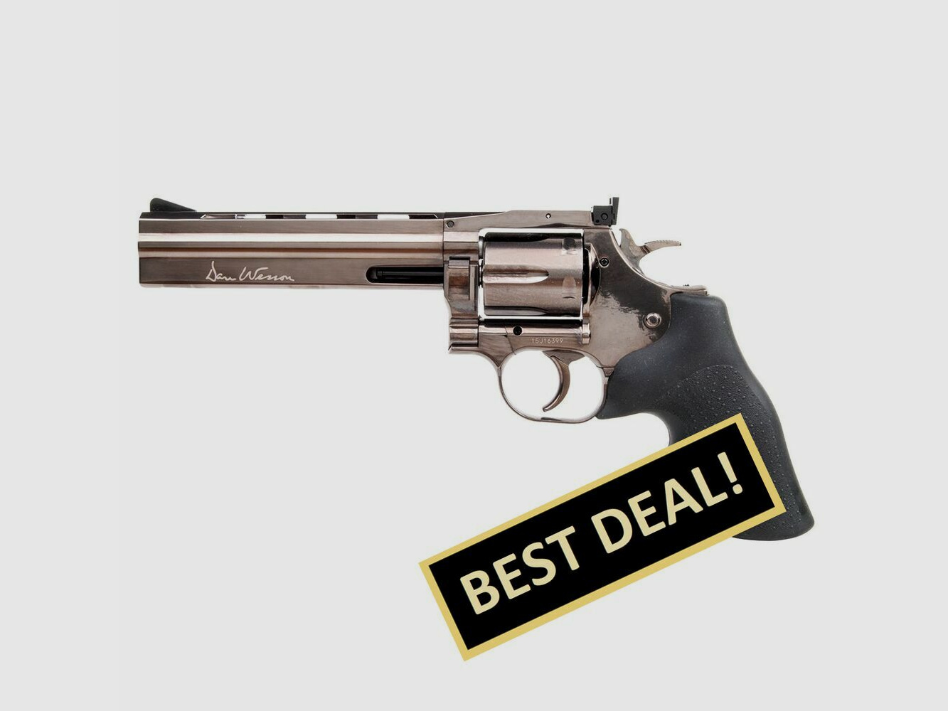 Dan Wesson 715 6" .177 Steel Gray 4.5mm Air Pressure Co2