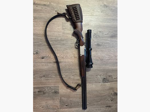 Blaser BBF, ES 70, Kaliber 12/70 und 7x57R, Handspanner