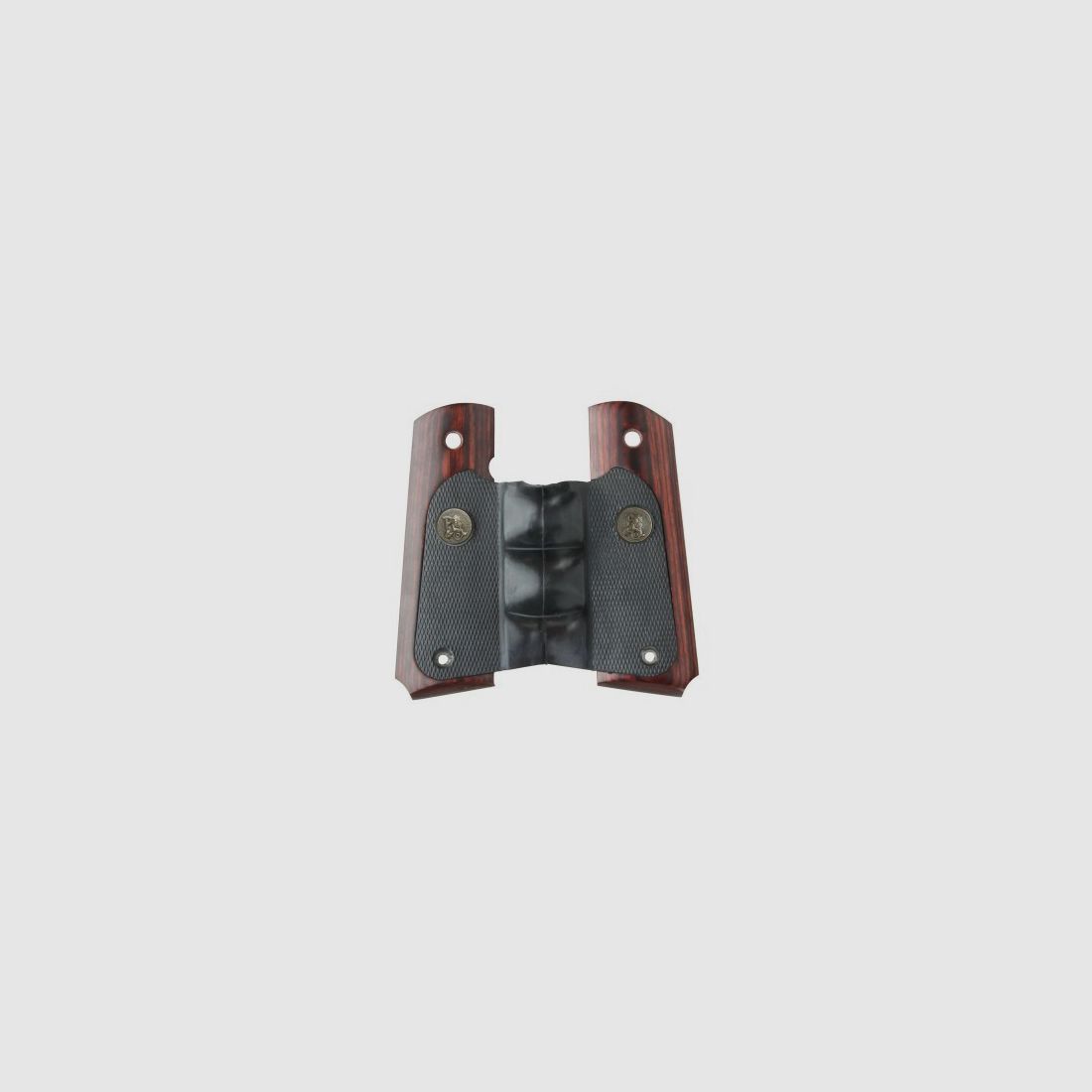 Griffschalen Colt 1911 (GM-ALS) aus Holz und Gummi, Bild 3 von 4
