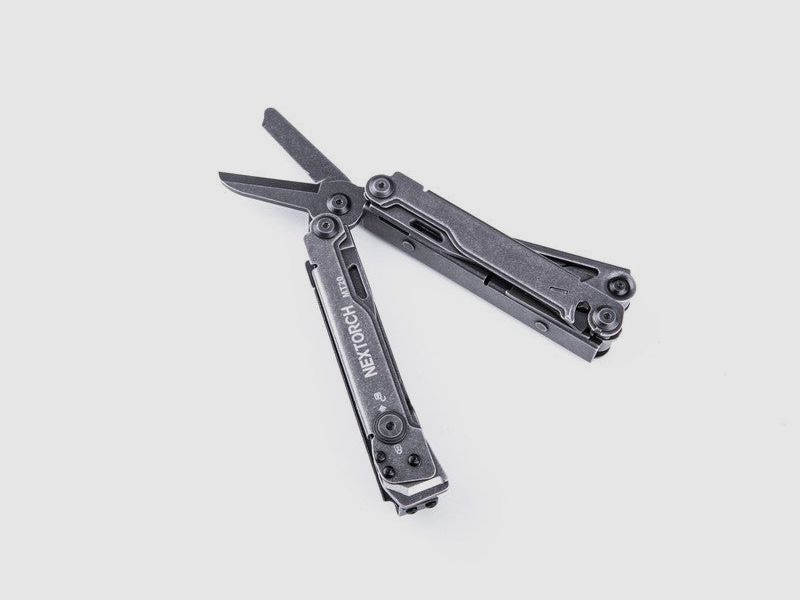 NEXTORCH PIONEER MT20 – Multitool 14-en-1 avec ciseaux de secours et coupe-menottes en plastique