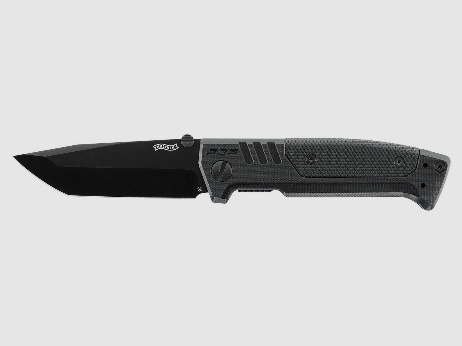 Umarex 5.0881 Messer Walther PDP Tanto Folder plain, schwarz