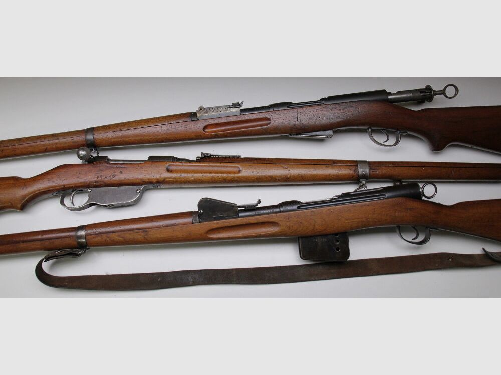 Steyr und Schmidt Rubin 95 und G 11 und 1889