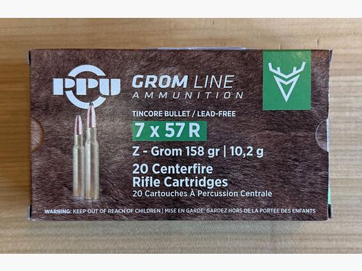 PPU Grom Line - bez ołowiu - kal. 7x57R - 10,2g - 158gr