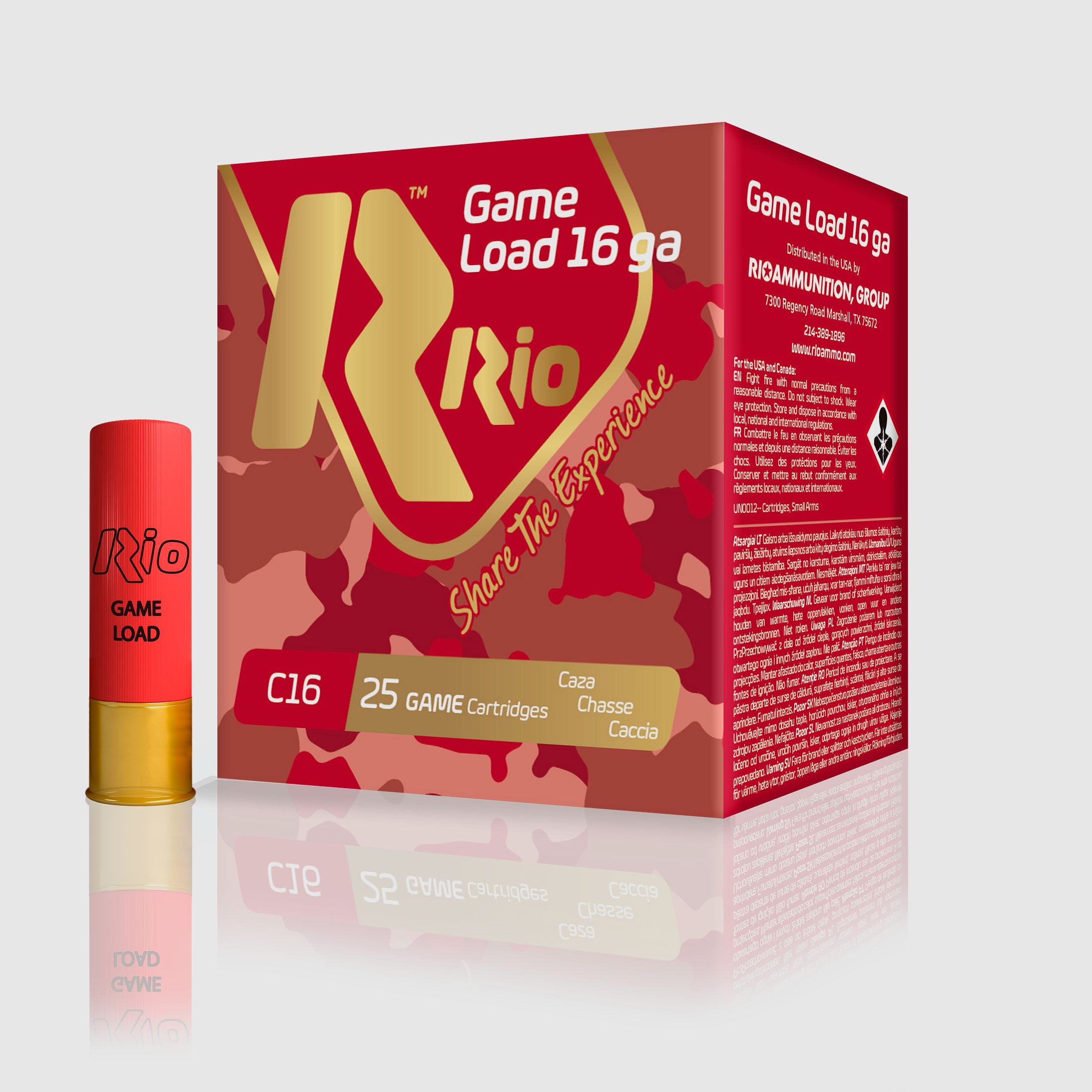 RIO GAME LOAD Munition Kaliber 16