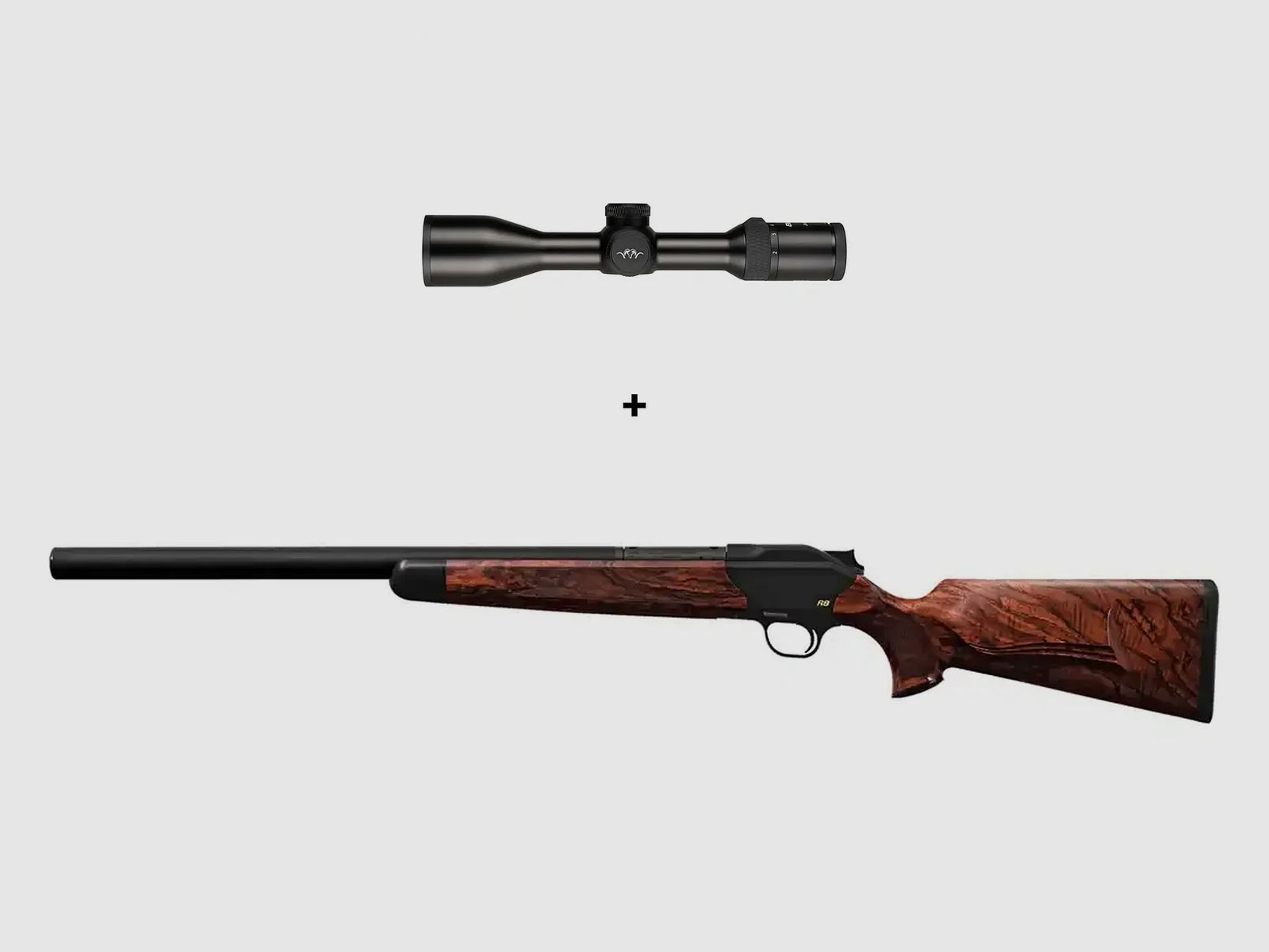 Paquete completo: Blaser R8 Silence .308 Win. + Blaser B2 2-12x50 ICS