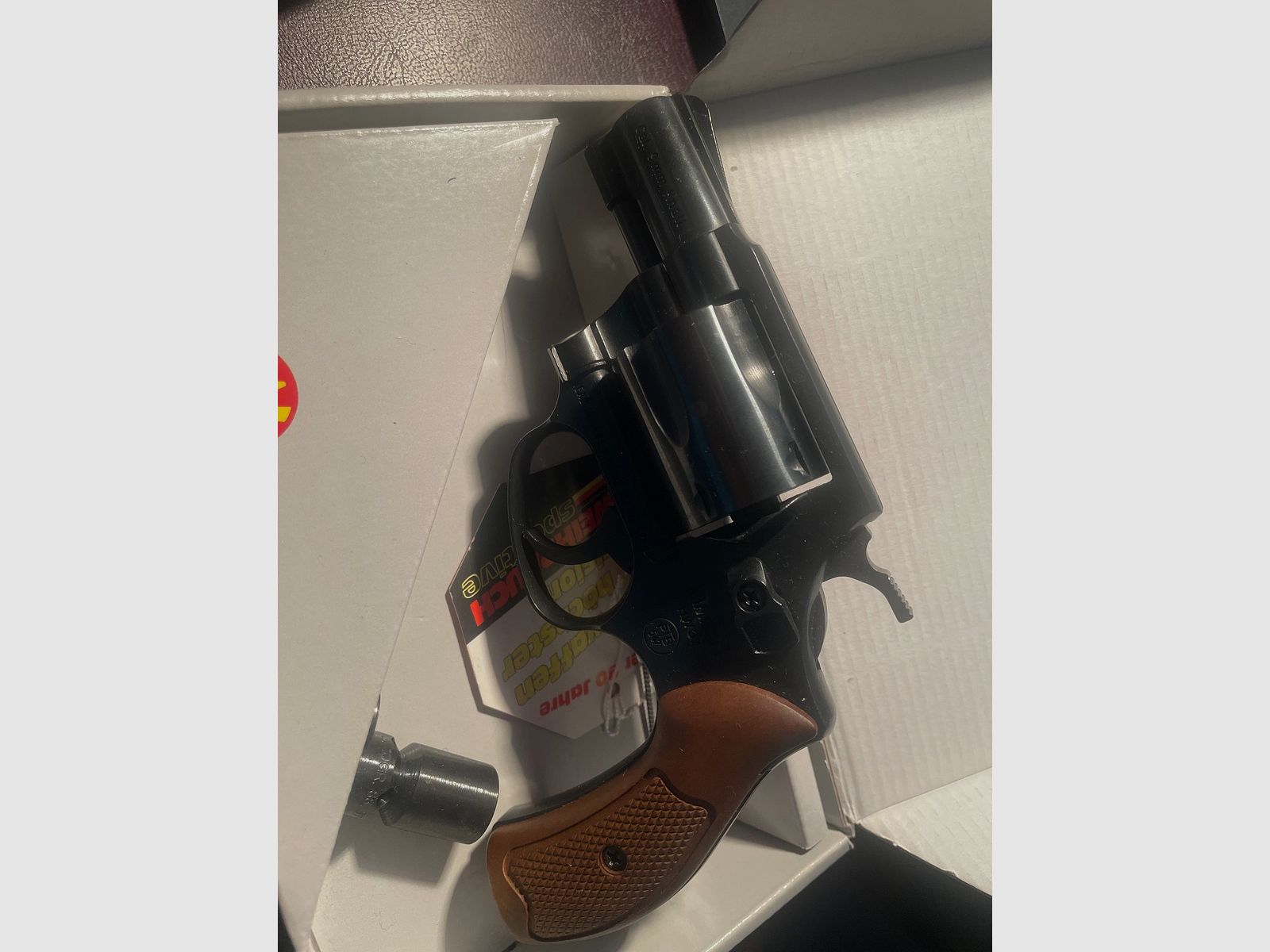 Weihrauch Sportschreckschuss Revolver Arminius HW 37 9mm