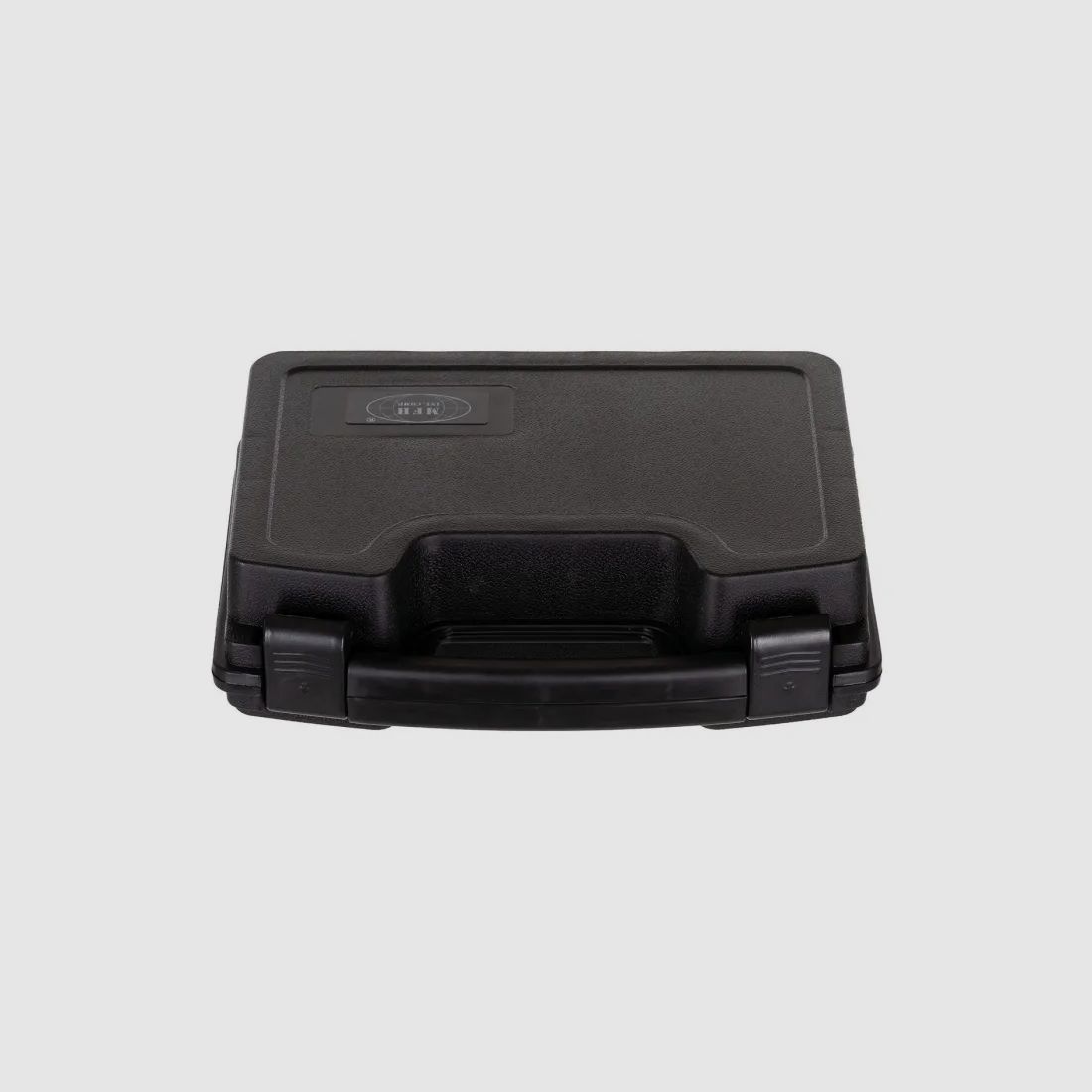 Pistol case, plastic, small, lockable, black