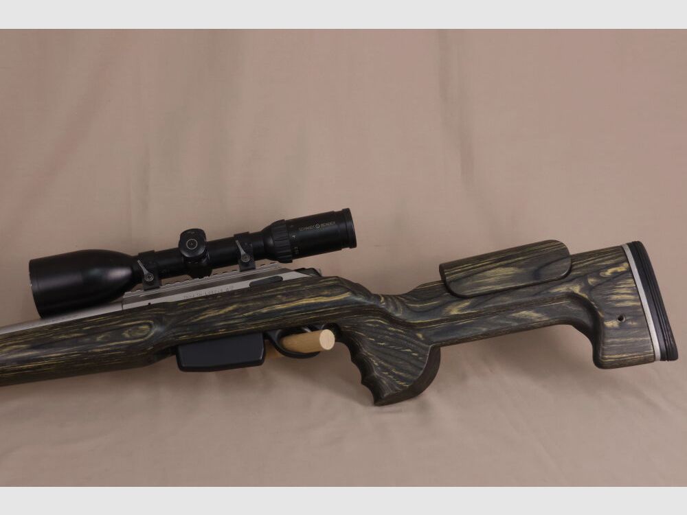 Tikka T3X // con silenziatore Hausken, SuB 56'er Zenith con LP e calcio GRS
