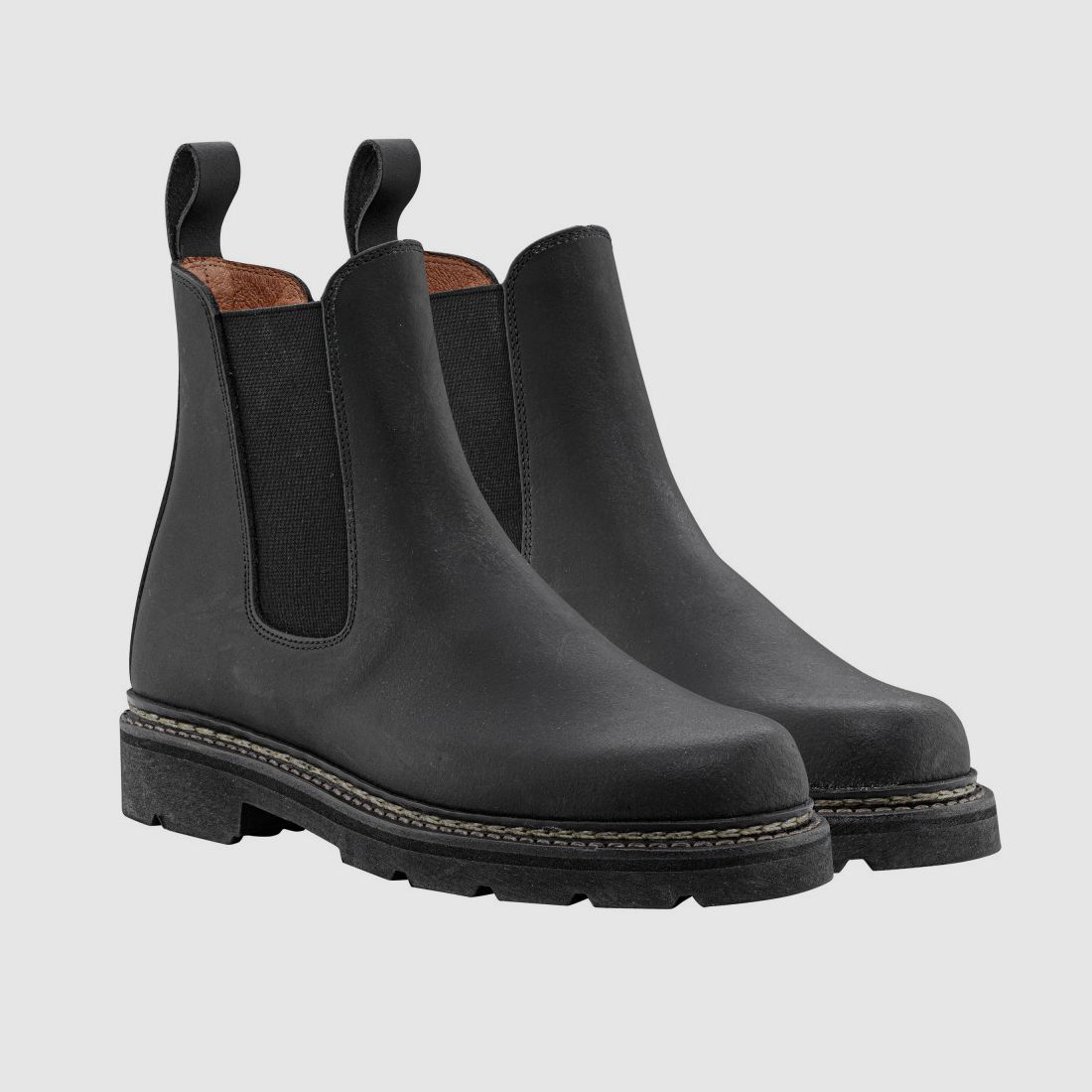 Aigle Quercy Schwarz Leder Schuhe - Komfort und Robustheit - Rutschfeste Sohle - Für Jagd und Outdoor, Bild 1 von 6