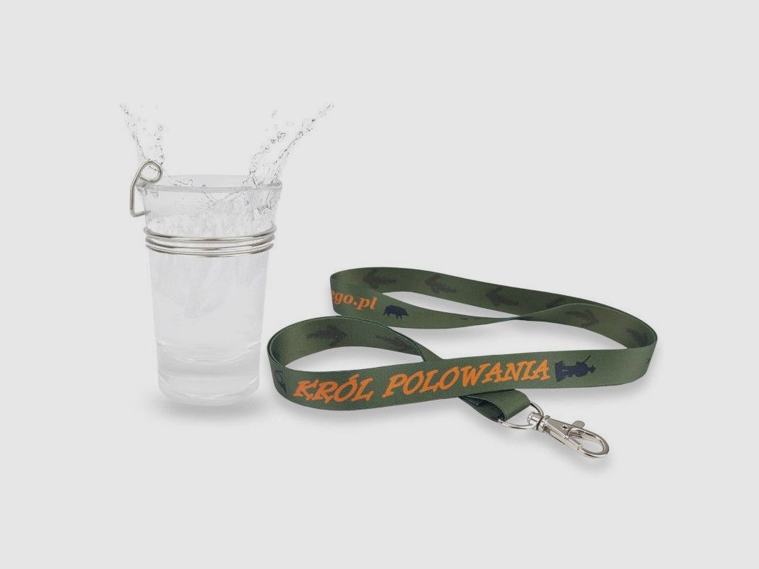 Glas + Lanyard – König der Jagd