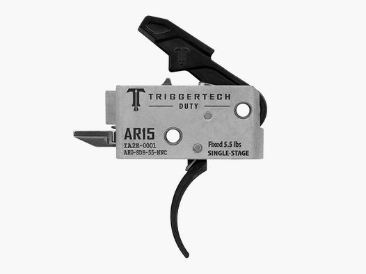 AR-15 Duty Trigger Traditional Curved single-stage (5.5lbs)