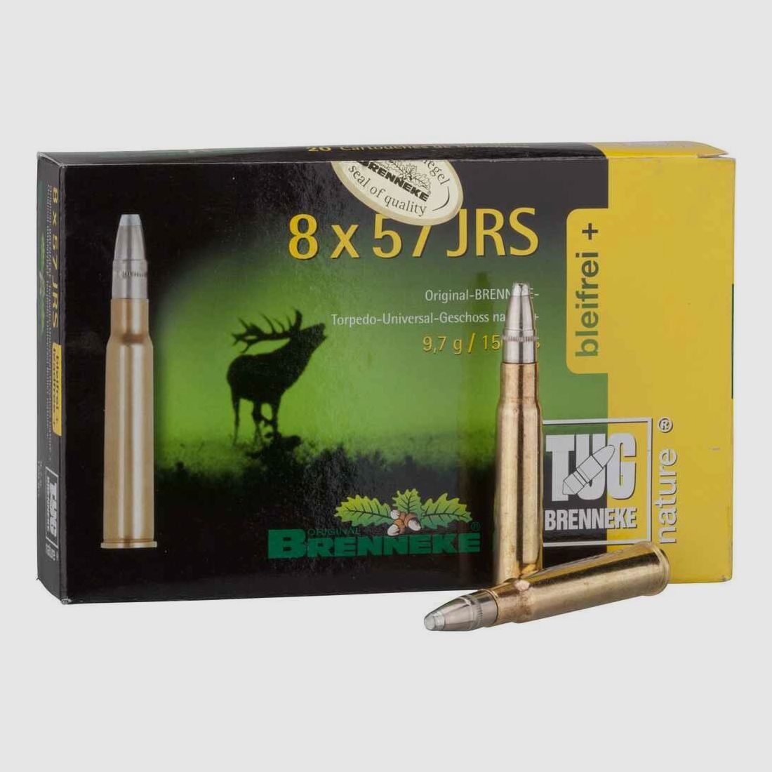 8x57 IRS TUG nature+ 9,7g/150grs. Brenneke
