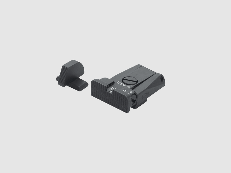 LPA Mikrometer-Visier SPR für Beretta 92 Stock & Brigadier inkl. Korn