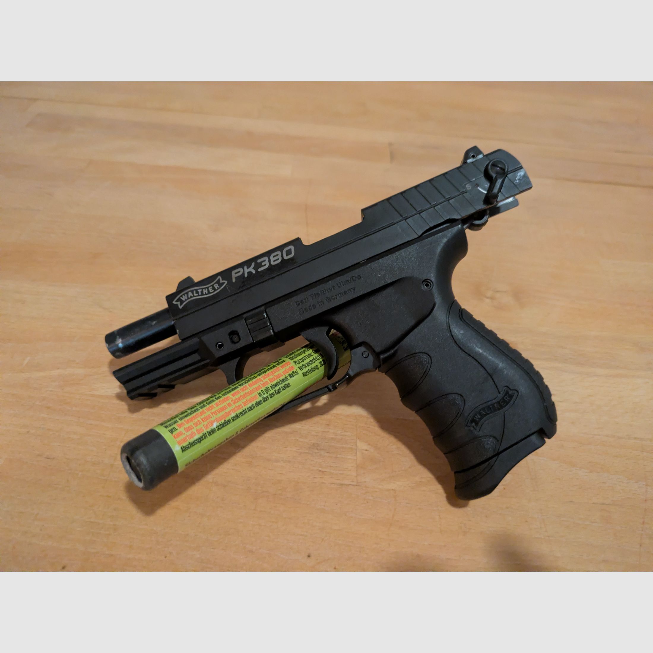 Walther PK380 Schreckschusspistole inkl. Zubehör