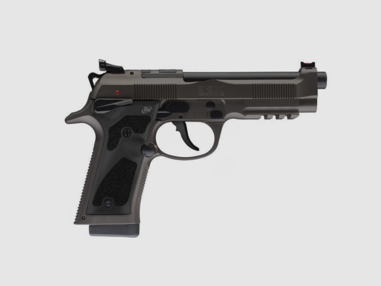 Beretta 92X Performance Optic Ready Dark Series, 9mm, SA/DA, 18-rds, schwarz